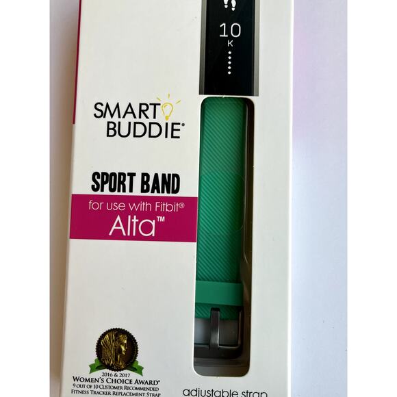 Smart Buddie Sport Band Green Fitbit Alta New - Picture 2 of 5